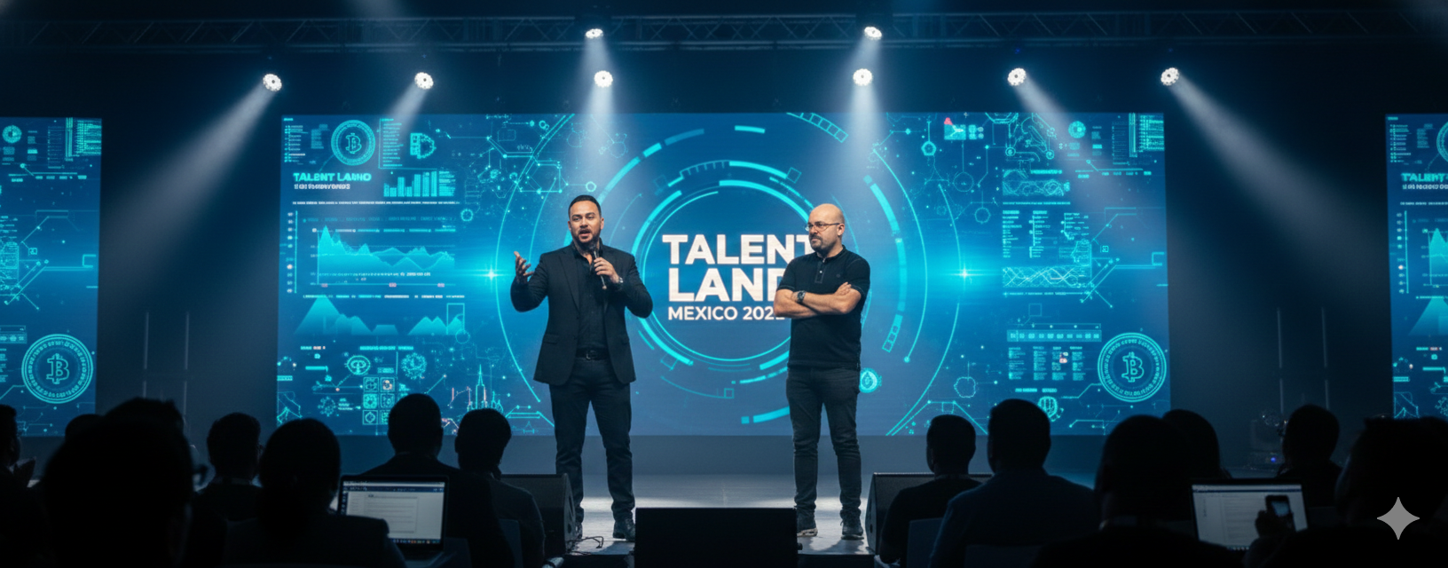 Jaime Merino y Raúl Martín en Talent Land